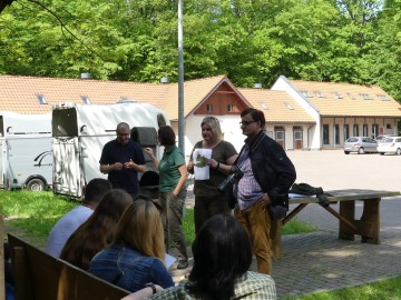 Badania terenowe studentów gospodarki przestrzennej UŁ, fot. M. Majda